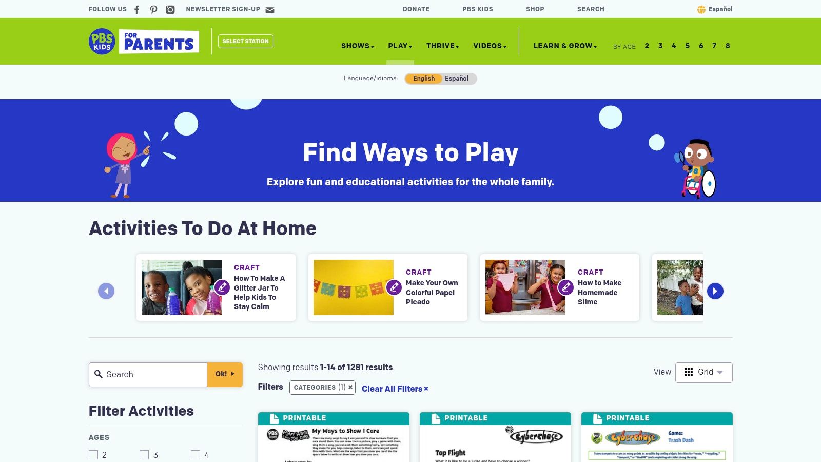 PBS KIDS for Parents